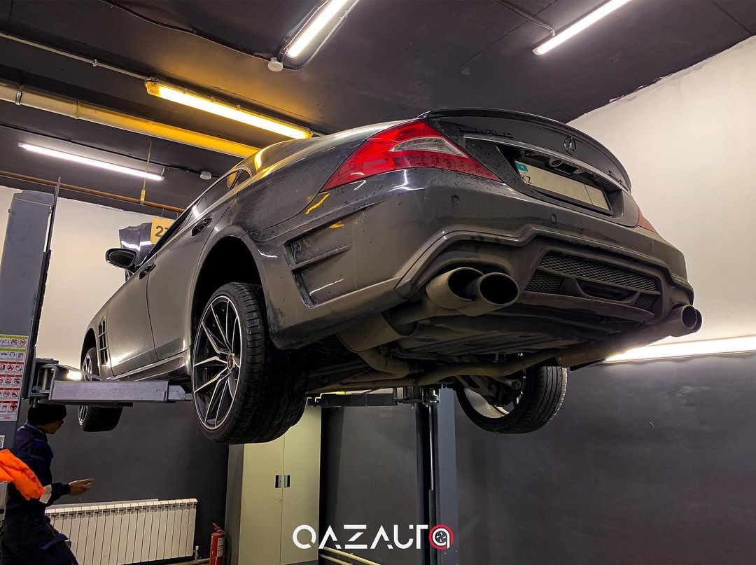 Mercedes CLS500 C219 on STAGE 1 and P&B setup
