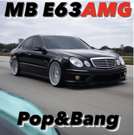 Mercedes-Benz E63AMG W211 POP&BANG